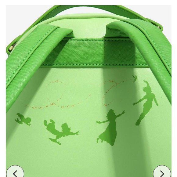 Disney Loungefly BoxLunch exclusive Tinkerbell mini backpack NWT - Picture 5 of 8